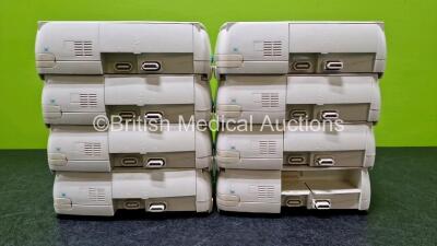 8 x B.Braun Infusomat Space Infusion Pumps (6 x Power Up with Stock Power Supply - Stock Power Supply Not Included, 2 x No Power, 1 x Faulty Door, 4 x Missing Batteries and 1 x Missing Casing - See Photos) *181511 / 61653 / 61602 / 38728 / 61185 / 38427 / - 7