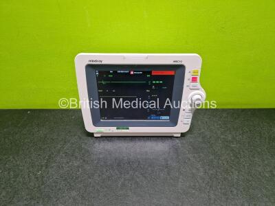 Mindray iMEC10 Patient Monitor Including ECG, SpO2, NIBP, T1 and T2 Options *Mfd - 2013* (Powers Up Scratch on Screen - See Photo)