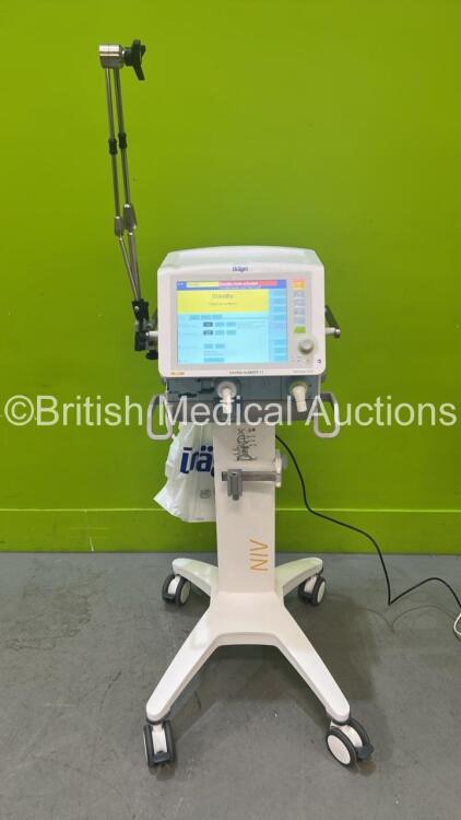 Drager Savina 300 Ventilator Ref 8417801 Software Version 05.02.01 - Operating Hours 70 - Service Hours 53 with Hose (Powers Up) *S/N ASRM-0187* **Mfd 2022-12**