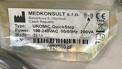 Medkonsult Uromic QuickStep Urology System (Powers Up with Blank Screen) *02450023* - 5