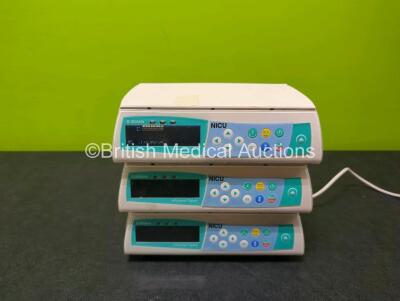 3 x Braun Infusomat Space Infusion Pumps (All Power Up)