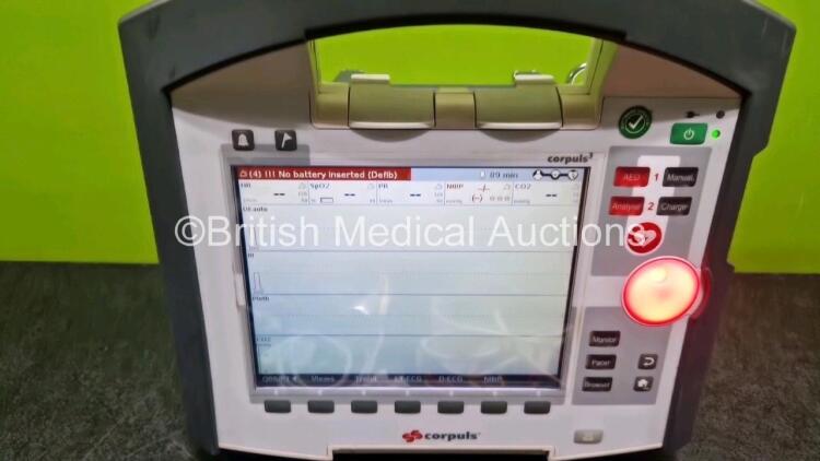 GS Corpuls3 Slim Defibrillator Ref : 04301 (Powers Up) with Corpuls ...