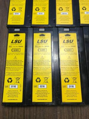 10 x LSU Batteries * All Untested *