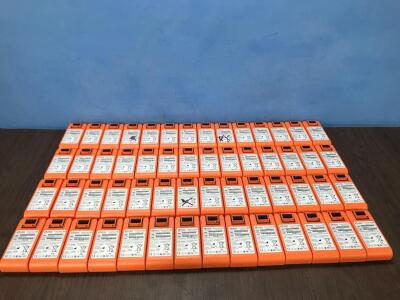 56 x Cardiac Science Powerheart G5 Batteries * All Untested *