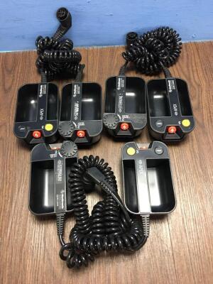 3 x Medtronic Physio-Control Quik-Charge/Quik-Look External Hard Paddles