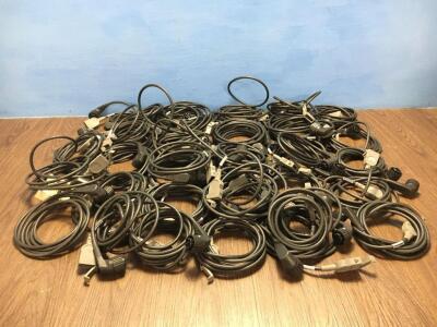 Job Lot 38 of Medtronic Physio Control Quick Combo Paddle Leads (G)