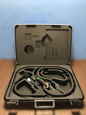 Olympus GIF-Q240X Video Gastroscope in Case *2201959* *Mfd 2002* Engineer's Report - Optical System No Fault Found, Angulation No Fault Found , Insert