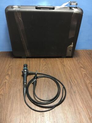 Olympus CYF-3 Fiber Optic Cystoscope in Case - Engineer's Report : Optical System - Severe Fluid Stain, Angulation - Not Reaching Specification, Inser
