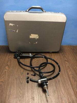 Olympus CF-200S Sigmoidoscope in Case *S/N 2110068* **Mfd 1991** Engineer's Report - Optical System No Fault Found - Angulation No Fault Found - Inser