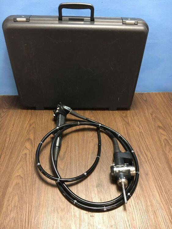 Olympus CF-240DL Colonoscope in Case *S/N 2300092* **Mfd 2003** Engineer's Report - Optical System No Fault Found - Angulation No Fault Found - Insert