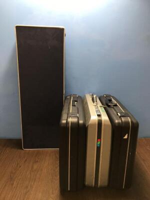 3 x Olympus Scope Cases (1 with Missing Handle-See Photo) 1 x Pentax Scope Case