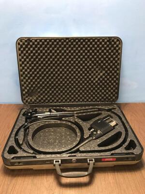 Pentax EC-3470LK Flexible Colonoscope In Carry Case - Engineer's Report : Optical System - Untested Due to No Processor, Angulation - No Fault Found,
