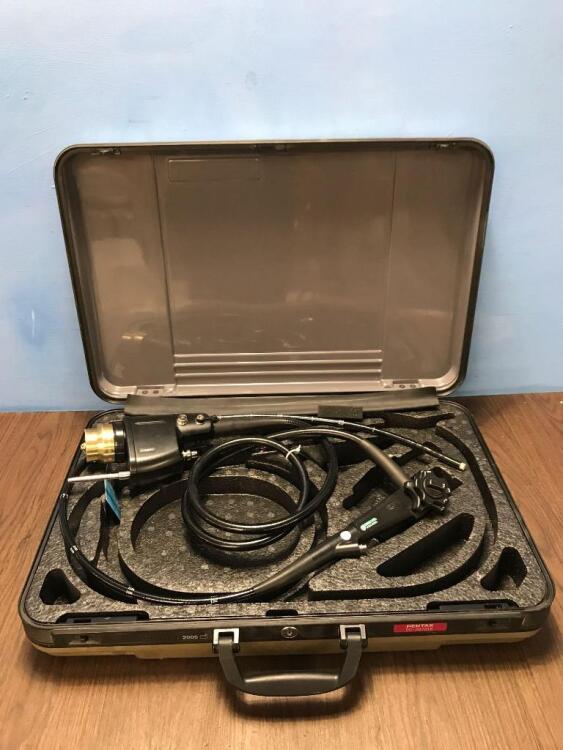 Pentax EG-2980K Video Gastroscope In Carry Case - Engineer's Report : Optical System - Untested Due to No Processor, Angulation - Up/Down Movement Spo