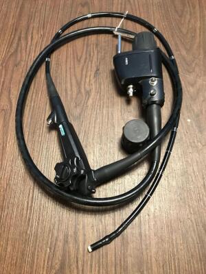 Pentax EG-2980K Video Gastroscope In Carry Case - Engineer's Report : Optical System - Untested Due to No Processor, Angulation - Severe Crush Mark in - 2