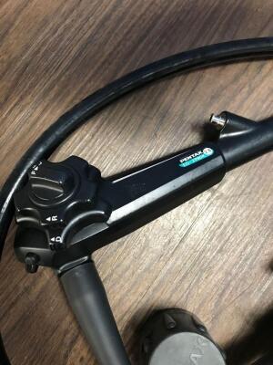 Pentax EG-2980K Video Gastroscope In Carry Case - Engineer's Report : Optical System - Untested Due to No Processor, Angulation - Severe Crush Mark in - 3