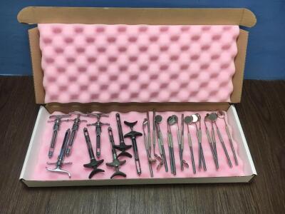 24 x Assorted Dental Mirrors and Syringes