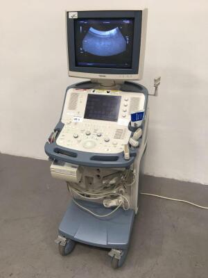 Toshiba Xario SSA-660A Ultrasound Scanner with 3 x Transducers/Probes (1 x PVT-375BT * Mfd Feb 2011 *, 1 x PLT-704AT and 1 x PLT-1204AT * Mfd Feb 2012