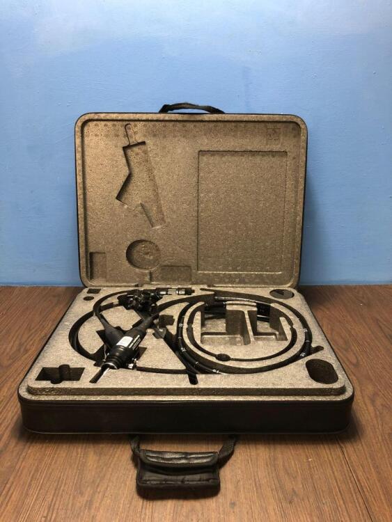 Fujinon EC-530FL Video Colonoscope In Carry Case - Engineer's Report : Optics - No Fault Found, Angulation - No Fault Found , Patient Tube - No Fault