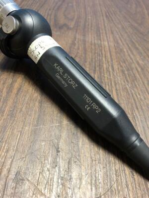 Karl Storz 11101RP2 Flexible Rhinolaryngoscope in Carry Case - Engineer's Report : Optics -No Broken Fibres, No Fault Found, Insertion Tube - 1 x Mino - 3