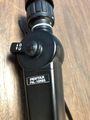 Pentax FNL-10RBS Intubation Scope - Engineer's Report : Optics -Much Dirt Around Mask Edge, Angulation - No Fault Found , Insertion Tube - Torn at Gri - 2