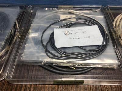 Job Lot of Various Endoscopy Spare Parts Including Angulation Cables - 2