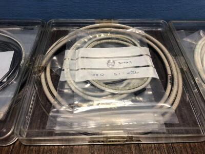 Job Lot of Various Endoscopy Spare Parts Including Angulation Cables - 3