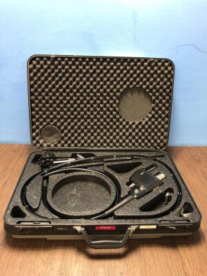 Pentax EC-3870LK Video Colonoscope in Carry Case - Engineer's Report : Optics - Untested Due to No Processor , Angulation - No Fault Found , Insertion
