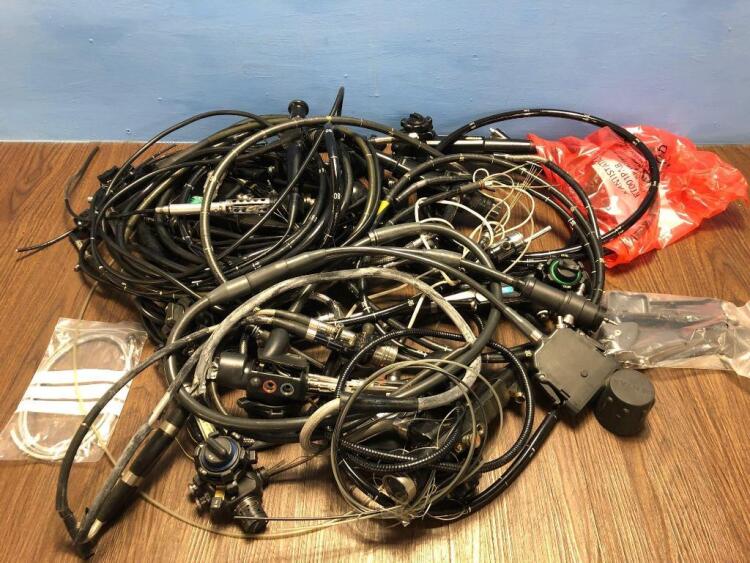 Job Lot of Various Endoscopy Spare Parts