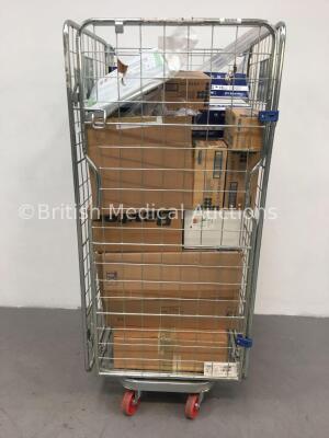 Mixed Cage of Consumables Including Barrier Extremity Sets, Kimberly-Clark Hand Cleaner Dispensers, GB UK CareTip Vacuum Control Graduated Suction Cat