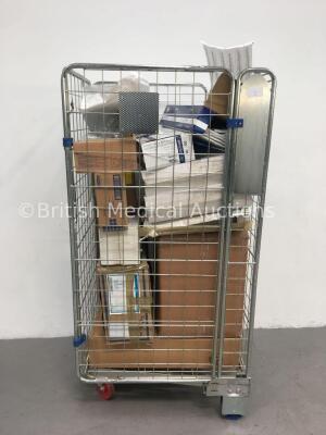 Mixed Cage of Consumables Including Barrier Extremity Sets, Kimberly-Clark Hand Cleaner Dispensers, GB UK CareTip Vacuum Control Graduated Suction Cat - 2