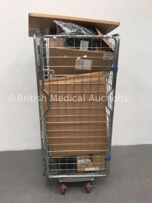 Mixed Cage of Consumables Including Gojo Hook On Holders, Gojo HandMedic Skin Conditioner Dispensers and V Team Flipchart Pads (Cage Not Included)