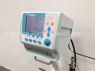 Acutronic Fabian Therapy Ventilator Version 1.00 on Stand with Hoses (Powers Up) * SN 10-00184 * * Mfd June 2012 * - 3