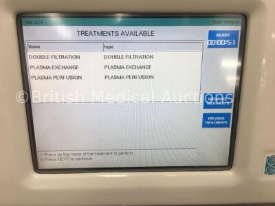 Infomed HF440 Dialysis Machine Version 3.24 (Powers Up) * Mfd 2006 * - 2