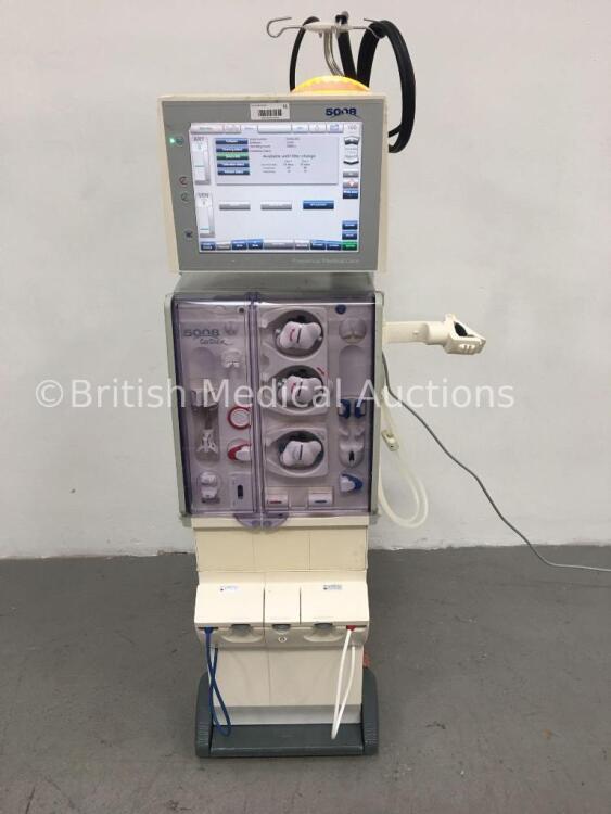 Fresenius Medical Care 5008 CorDiax Dialysis Machine Software Version 4.50 / Operating Hours 33084 with Hoses (Powers Up) * Mfd 2010 *