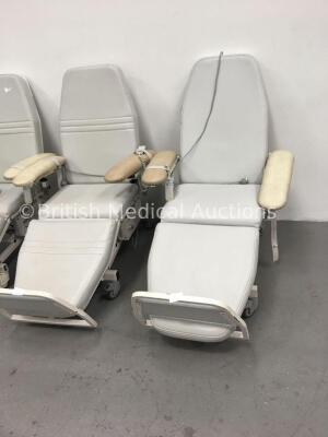 3 x Digiterm Ltd Comfort-4 Dialysis Chairs with Controllers - 2