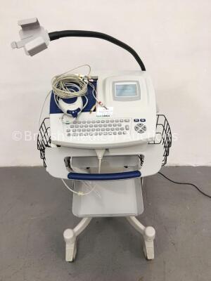 Welch Allyn CP 100 ECG Machine on Stand with 1 x 10-Lead ECG Lead (Powers Up) * SN 10021748 *