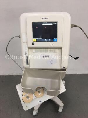 Philips Avalon FM30 Fetal Monitor with Avalon CL Module with 1 x TOCO+ MP Transducer and 1 x US Transducer (Powers Up) * Mfd 2014 * - 2