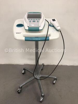 Verathon BladderScan BVI 9400 on Stand with 1 x Transducer/Probe Ref 0570-0351 (Unable To Test Due to No Battery)
