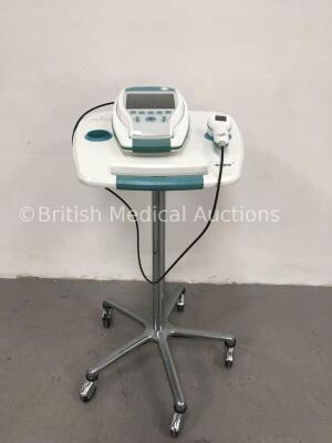 Verathon BladderScan BVI 9400 on Stand with 1 x Transducer/Probe Ref 0570-0351 (Unable To Test Due to No Battery)