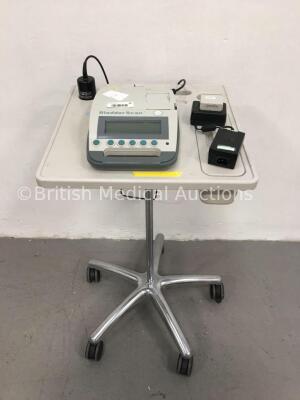 Diagnostic Ultrasound BladderScan BVI 3000 on Stand with 1 x Probe, 1 x Battery Charger and 1 x Spare Battery (Powers Up)