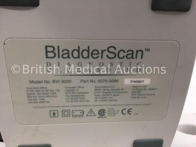 Diagnostic Ultrasound BladderScan BVI 3000 on Stand with 1 x Probe, 1 x Battery Charger and 1 x Spare Battery (Powers Up) - 4