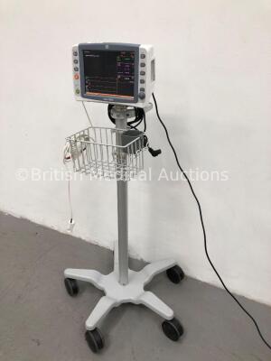 GE Dash 2500 Patient Monitor with SpO2,ECG,NIBP Options and 1 x SpO2 Finger Sensor (Powers Up) * Mfd 2010 * - 4