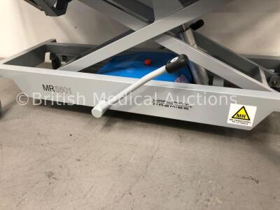 Wardray Premise MR 5501 MRI Conditional Hydraulic Trolley with Mattress (Hydraulics Tested Working) - 3