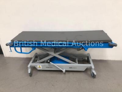 Wardray Premise MR 5501 MRI Conditional Hydraulic Trolley with Mattress (Hydraulics Tested Working) - 2