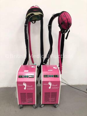 2 x Paxman Coolers Scalp Coolers with Accessories (Both Power Up) * SN SC 0635 / SC 0636 *