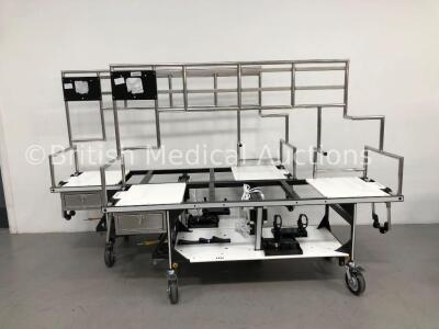 2 x Ferno ITU Trolleys * In Excellent Condition *