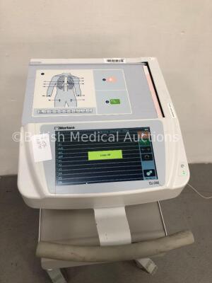 Mortara ELI 280 ECG Machine on Mortara Trolley with 1 x 10-Lead ECG Lead (Powers Up) * SN 113080154013 * - 2