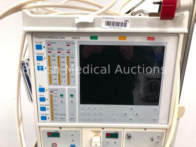 Fresenius Medical Care 4008S Dialysis Machine with Hoses and Gambro WRO 95 Water Purification Unit (No Power) - 2