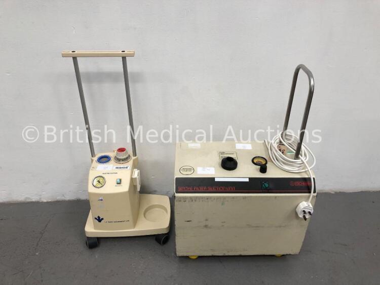 1 x Therapy Equipment Ltd Suction Unit and 1 x Eschmann Smoke Filter Suction Unit (Both Power Up)
