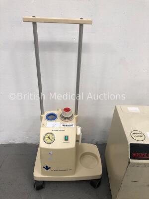 1 x Therapy Equipment Ltd Suction Unit and 1 x Eschmann Smoke Filter Suction Unit (Both Power Up) - 3